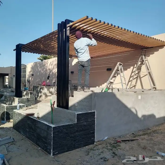 مظلات وجلسات خارجيه فخمه 2023 4
