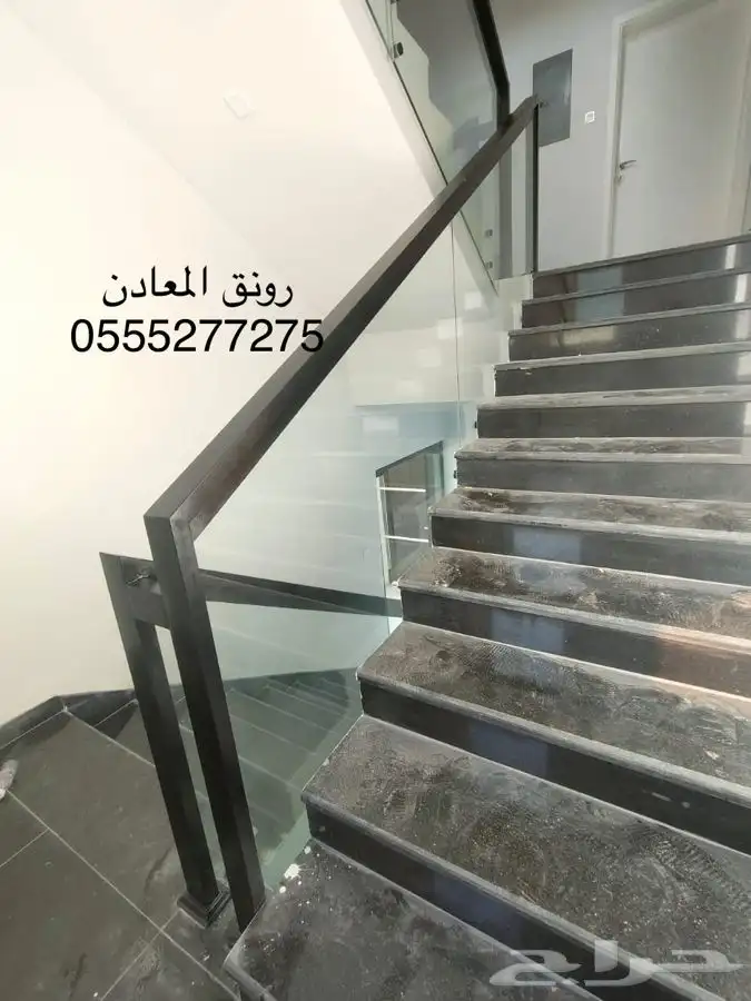 ورشة استنلس استيل دربزان درج حواجز شبابيك 21