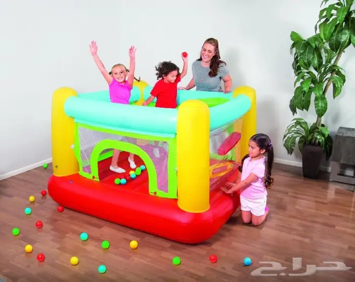 نطيطات كويلار الهوائية مع 25 كورة ب 260 ريال روعة للأطفال 2