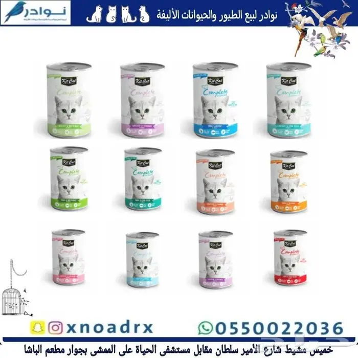 رمل وطعام قطط وجميع مستلزماتها نوادر 54