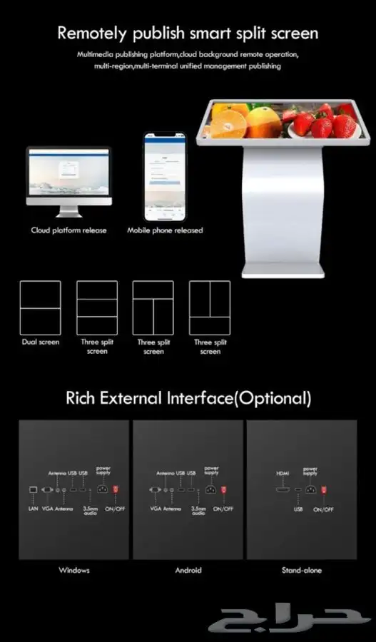 وشاشات خارجية لجميع الأنشطة شاشات LED 3