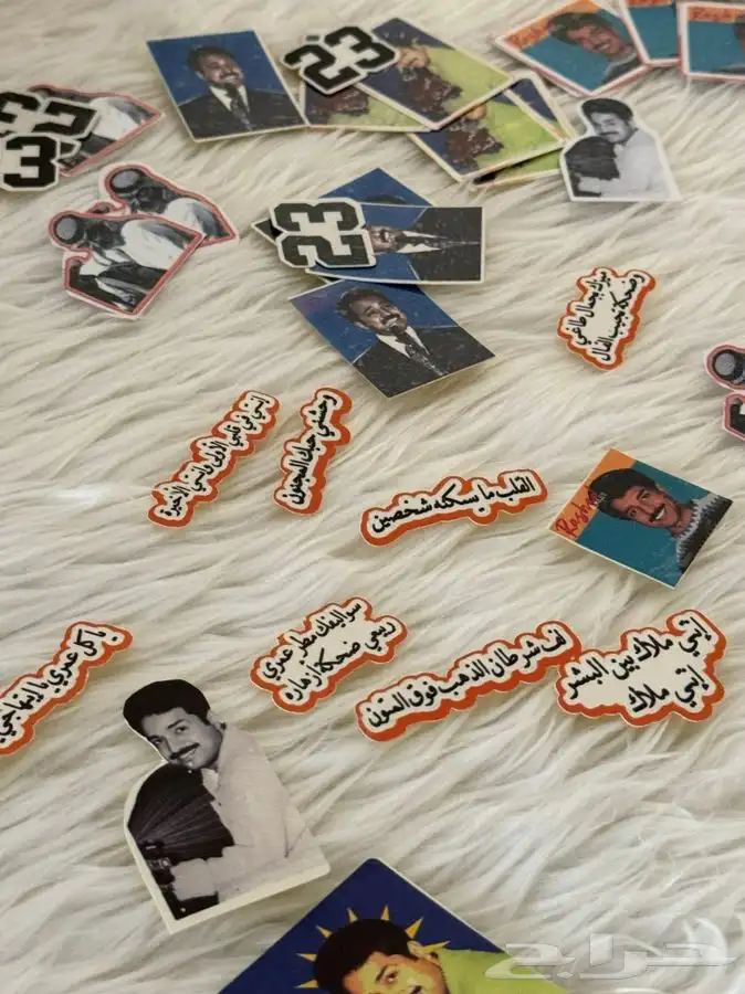 استكرات ملصقه بحمايه حسب الطلب 1