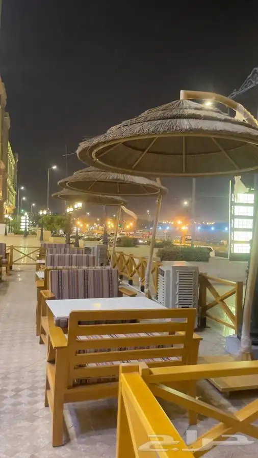 مظلات البامبو الأفريقي جلسات خارجيه 6