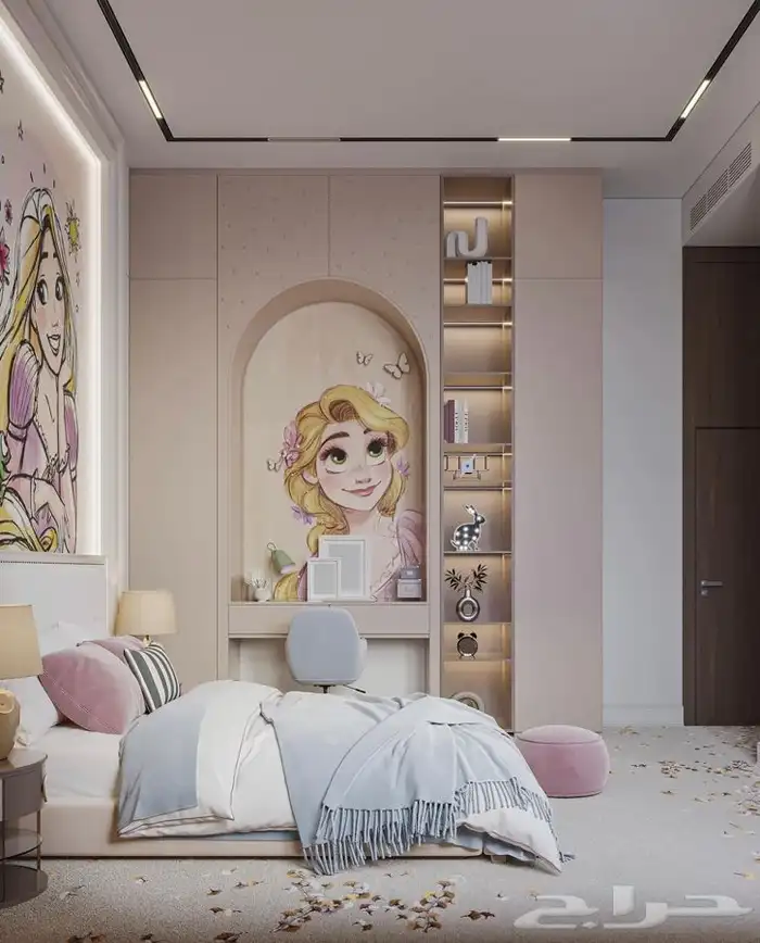 تفصيل غرف ودواليب نوم اطفال واطفال وشباب 10