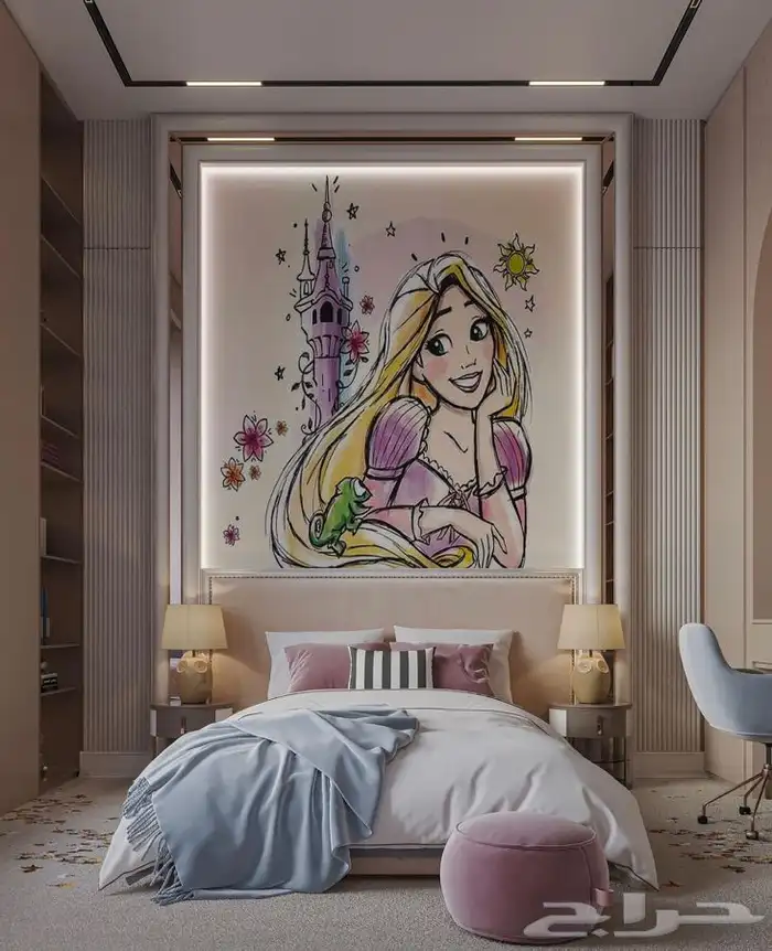 تفصيل غرف ودواليب نوم اطفال واطفال وشباب 9