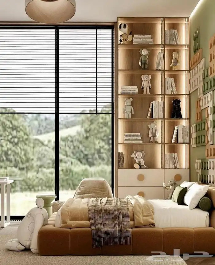 تفصيل غرف ودواليب نوم اطفال واطفال وشباب 28