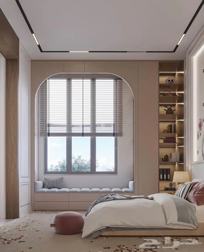 تفصيل غرف ودواليب نوم اطفال واطفال وشباب 15