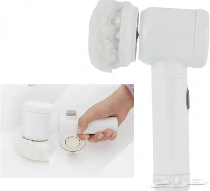 فرشاة التنظيف السحرية جهاز تنظيف كهربائي يعمل بالشحن 4