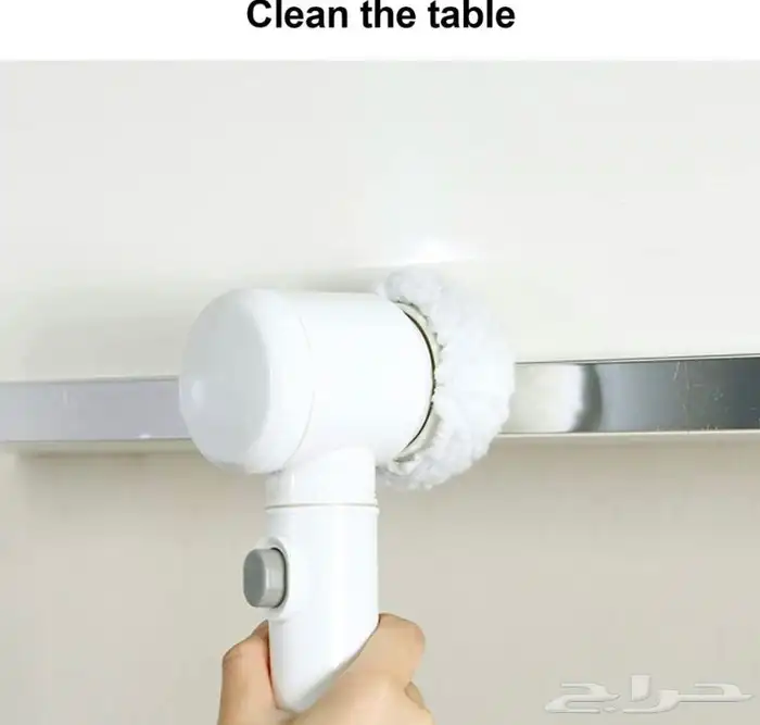 فرشاة التنظيف السحرية جهاز تنظيف كهربائي يعمل بالشحن 1