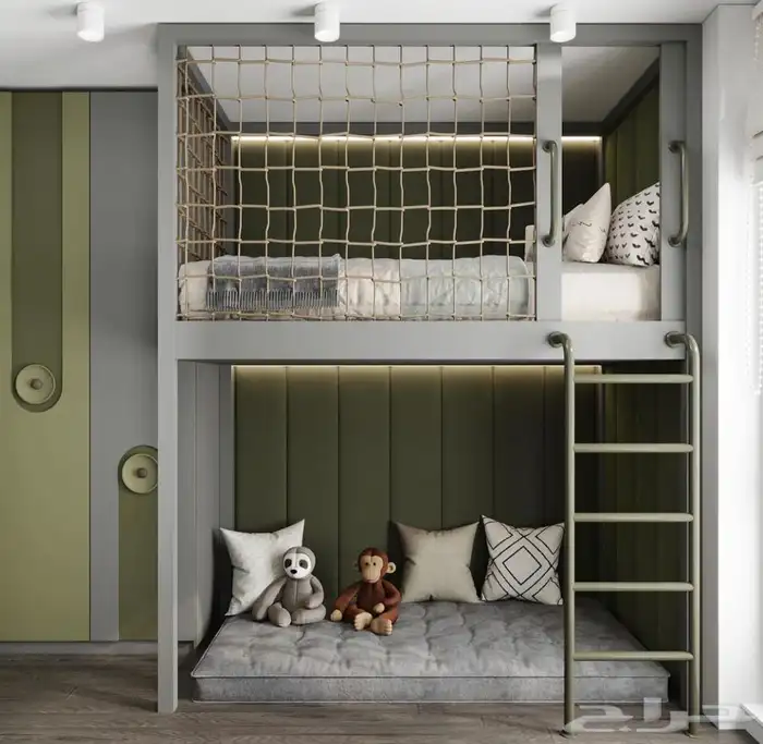 تفصيل غرف ودواليب نوم اطفال واطفال وشباب 37