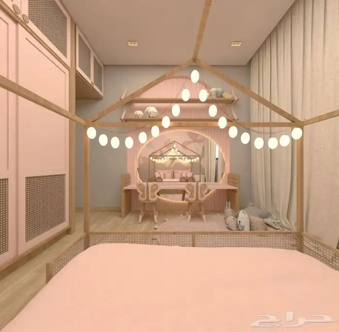 تفصيل غرف ودواليب نوم اطفال واطفال وشباب 46