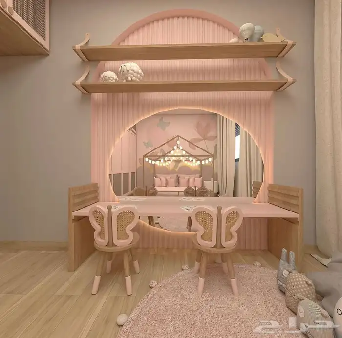 تفصيل غرف ودواليب نوم اطفال واطفال وشباب 47