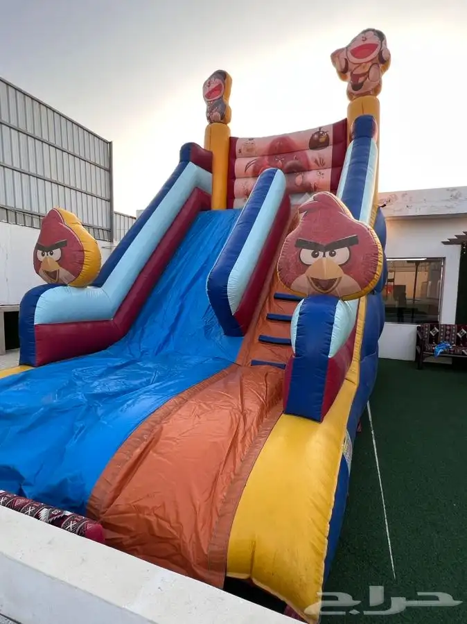 زحليقة هوائية و نطنيطة للايجار 2