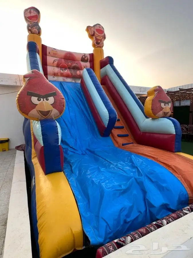 زحليقة هوائية و نطنيطة للايجار 0