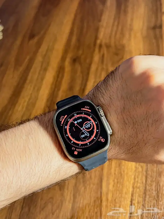 ساعة شبيهة آبل ( Ultra ) الجيل التاسع اخر اصدار بجودة ممتازة 4