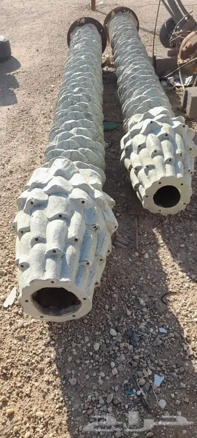 نخل صناعي فيبر بدون جذوع عامود فقط 2