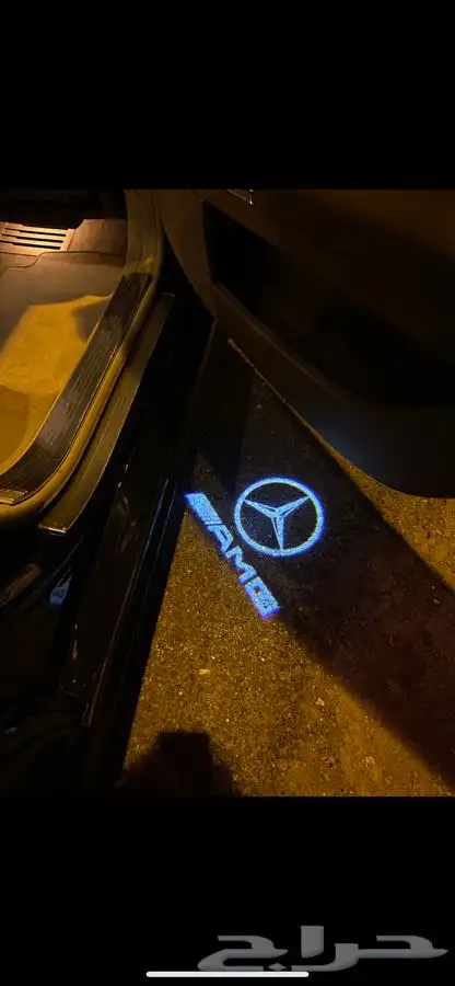 بروجكتر شعار مرسيدس الترحيبي 4