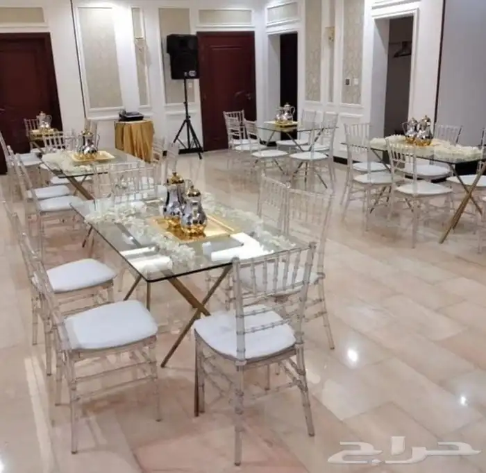 تاجير طاولات وكراسي وكنب وخيام ب انواعها وتجهيز جميع الحفل 39