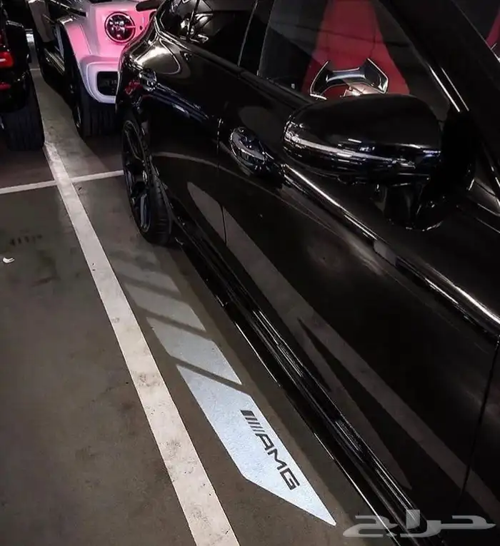 بروجكتر شعار مرسيدس الترحيبي 3