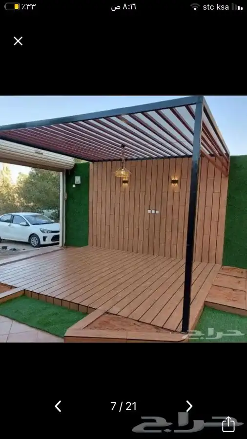 تركيب وتفصيل بيوت الشعر ومظلات السيارات والجلسات  والسواتر 42