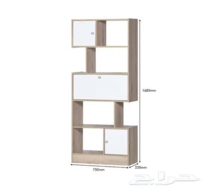 دولاب رفوف مودرن رومالي 3