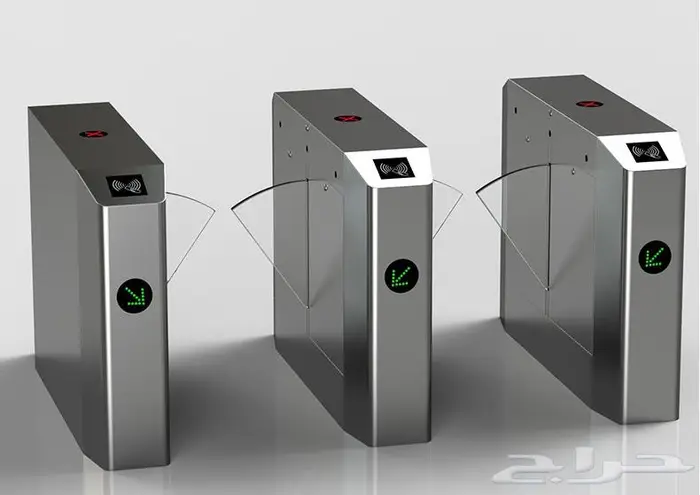 بوابات امنية الكترونية لدخول وخروج الافراد والموظفين 4