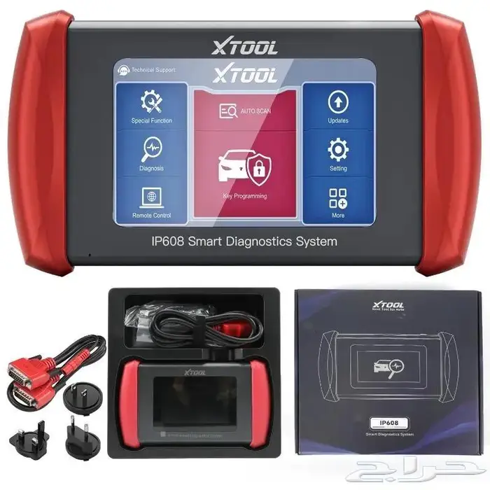 جهازفحص وبرمجة السيارات XTOOL IP608 0