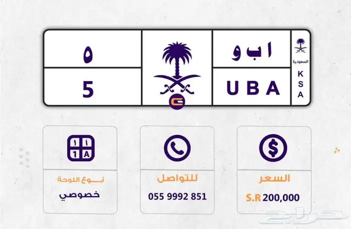 لوحة مميزة أ ب و ه 0