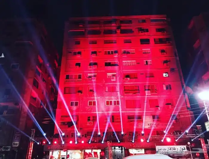 بالون راقص حفلات مناسبات افتتاح ليزر 21