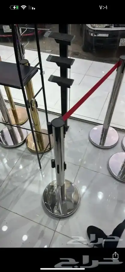 حواجز بنكيه. حاجز بنكي شريط. حاجز بنكي حبل 1