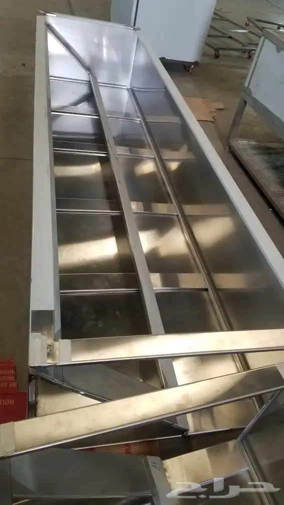 ثلاجات استيل طاولات افران دواليب مطاعم كافيهات ملاحم غرف 8