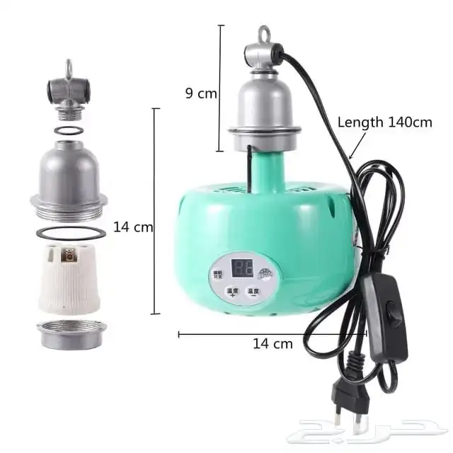 لمبة سيراميك دفايات لمبة بأشعة حمراء 6