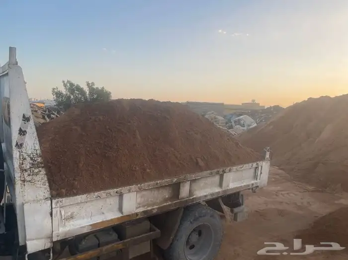 دينة قلاب رمل احمر رمل ابيض تربة زراعية 4