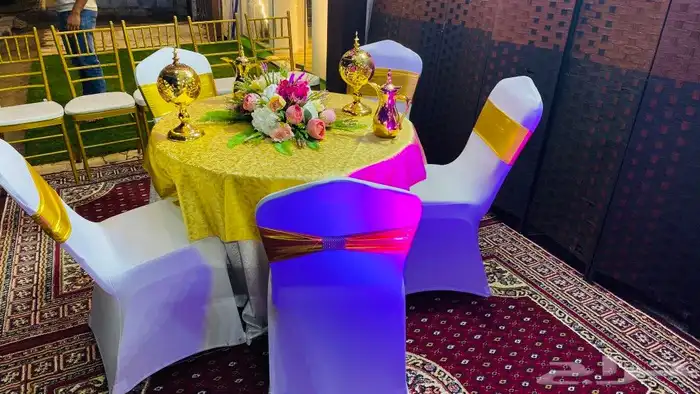 تأجير كراسي وطاولات 0