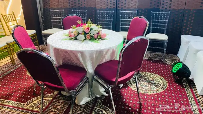 تأجير كراسي وطاولات 1