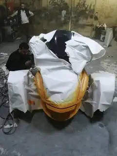 رش مطاطي نص لمعه 3