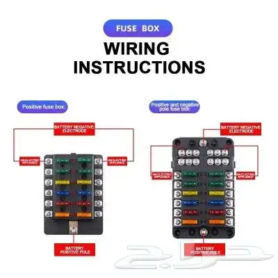 صندوق فيوزات كرفانات قوارب سيارات رحلات 7