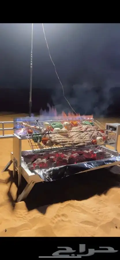 شواية دوران كهرب على الغاز والفحم 9