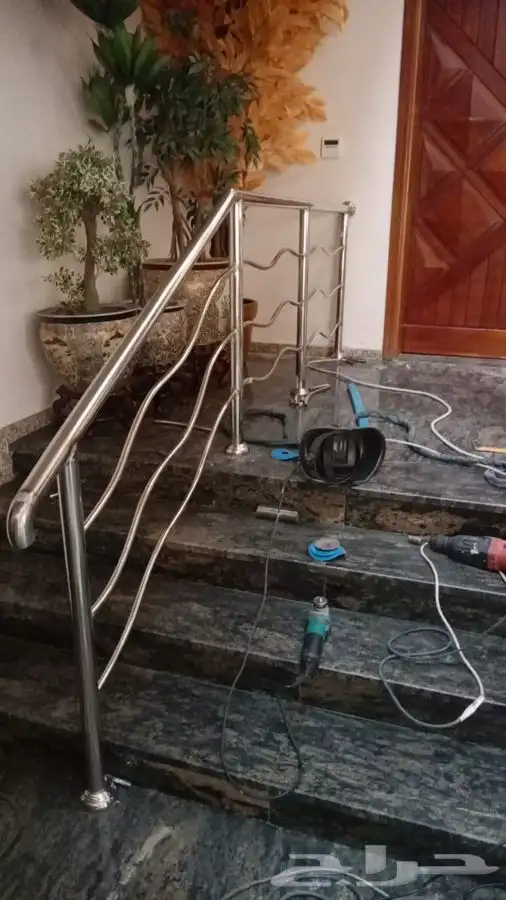 دربزين استيل مسكة كبار السن مسابح 19