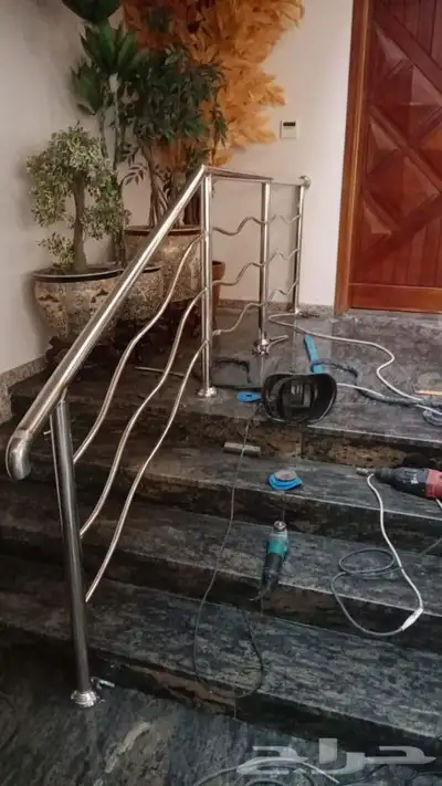 دربزين استيل مسكة كبار السن مسابح 14