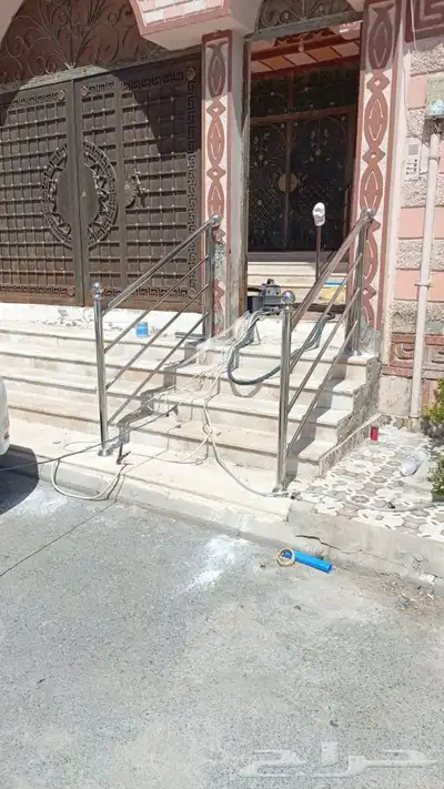 دربزين استيل مسكة كبار السن مسابح 34