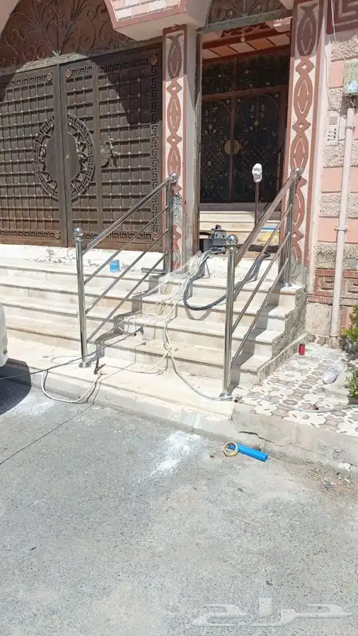 دربزين استيل مسكة كبار السن مسابح 34