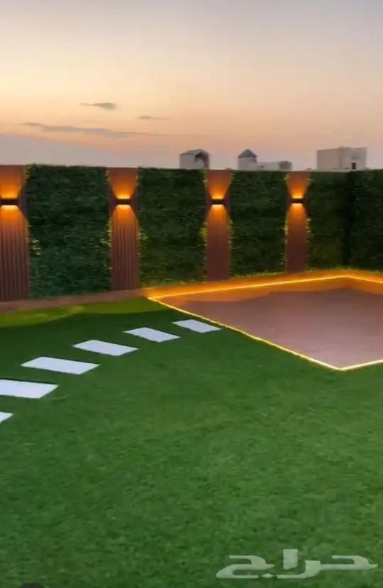 تنسيق الحدائق والشلالات والنوافير والمظلات 12