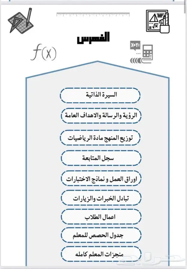 ملفات انجاز للمعلمين و المعلمات والادارين والطلبه 1