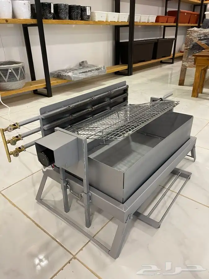 شواية دوران كهرب على الغاز والفحم 19