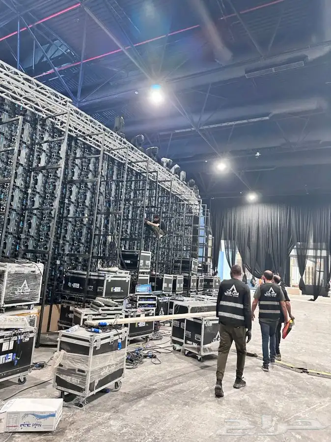 تاجير شاشات عملاقة  اضاءت  صوتيات 4