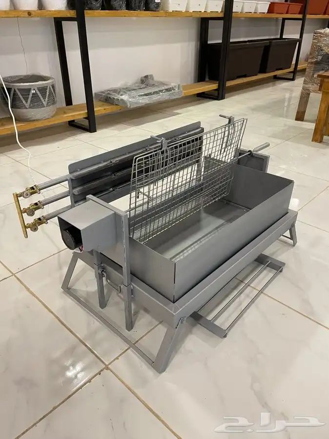 شواية دوران كهرب على الغاز والفحم 18