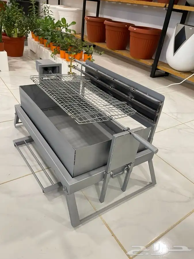 شواية دوران كهرب على الغاز والفحم 16