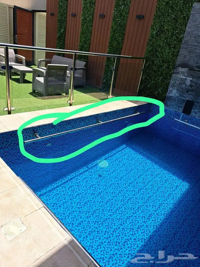 دربزين استيل مسكة كبار السن مسابح 20