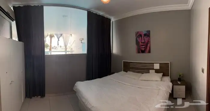شاليه مسبح مطل على البحر مباشرة 0